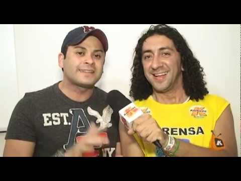 Entrevista Com o vocalista Júnior do Forró Me Pega no Caicó Fest 2012.