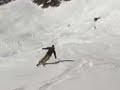 chamonix riding at the brevent skiing