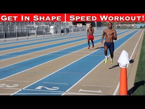 video-linktoworks-How to Get in Shape Fast! 100M Dash Speed Track Workout ...