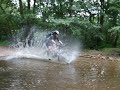 Richard wets himself with his mounting bike
