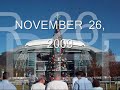 DAUGHTRY PERFORMANCE AT COWBOYS STADIUM HALF TIME THANKSGIVING 2009