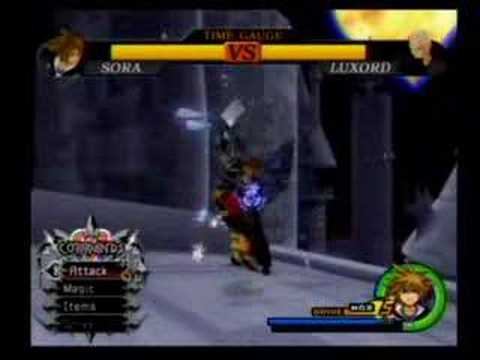 KH2 Luxord Boss Fight(English)(Proud)