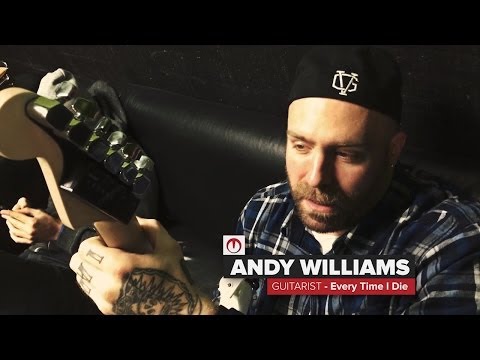 Every time I Die - Andy Williams of Every Time I Die back stage showing off his new TronicalTune system. Available for purchase: http://store.tronical-components.com/ For more ...