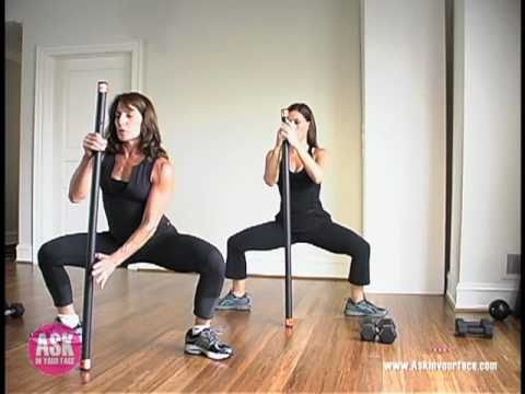 Weighted Body Bar Workout - Building Strength And Stamina 10 Minutes At A Time!