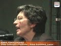 Anna Finocchiaro parla della crisi di Governo Anna Finocchiaro parla della crisi di Governo