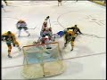 game six of the conference quarterfinals, 2002-04-29.  theodore does a desperate spin and stops bill guerin from tying the game.