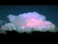 Green Rod UFO Zips Across Storm Cloud - Tulsa, Oklahoma (May 2011)