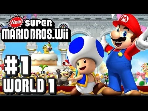 how to super mario bros for wii
