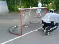 Inlinehockey-keeper Magnus Enbom