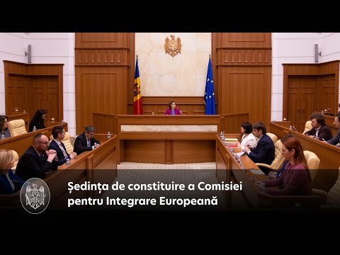 Președinta Maia Sandu a semnat decretul privind constituirea Comisiei naționale pentru integrare europeană