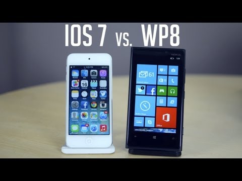 windows phone - iOS 7 clips provided by: https://www.youtube.com/macmixing Thanks for watching my comparison video, hope you enjoyed it. Like my facebook page: http://goo.gl...