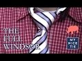 How to tie a double windsor knot: the BEST video on how to tie a double windsor knot