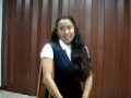 Entrevista con una participante del programa POETA en el centro de Fundabiem en Guatemala./An interview with a program participant at a POETA-Fundabiem Center