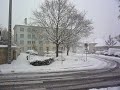 Dijon First Snow - Near our apartment