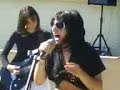 lucie de la star academy 7 chante seven nation army � la f�te du lyc�e.