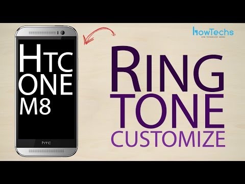 how to set ringtone on htc one x