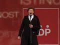 LDP, prva predizborna konvencija 1