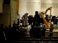 stormtrooper surrounded by fans after great atso almila concert of star wars classics.