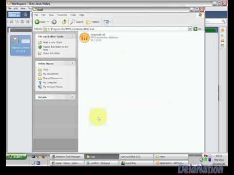 how to locate id file in lotus notes