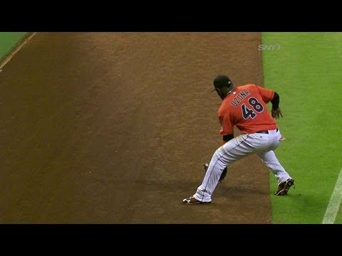 Video: NYM@MIA: Davis singles to collect third RBI of game