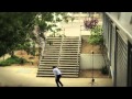 Shane Oneill 18 stair switch flip Attempt!! Second angle - Theskateclick.com