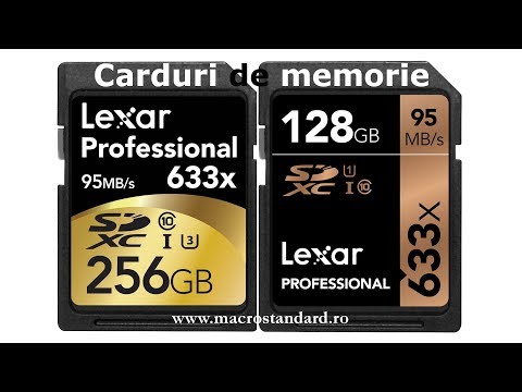 Click aici pentru vizualizare Carduri de memorie Lexar Professional SDXC 633X CLS10 UHS I Carduri de memorie Lexar Professional SDXC 633X CLS10 UHS I