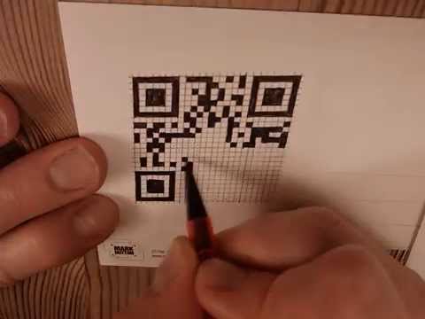how to draw your own qr code