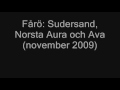 Fårö: Sudersand, Norsta Aura och Ava november 2009