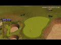 Golden Tee Great Shot on Bonnie Moor!