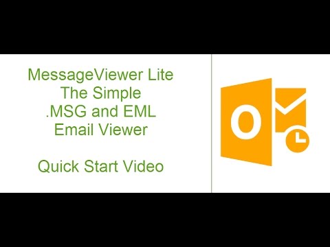 how to open msg file