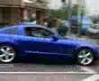 Roush Mustang Burnout In Street