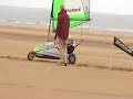 Southport Visiter: Blokarting on Ainsdale Beach