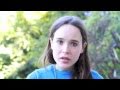 Actress Ellen Page for 350.org's Global Work Party on 10/10/10