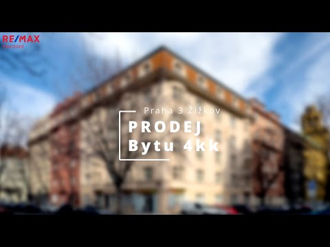 Video Mezonetový byt 4kk s terasou Praha 3 Žižkov