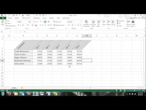 how to turn text sideways in excel