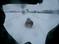 Schiltten fahren mit Antrieb