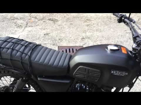 Brixton BX 125 X scrambler original sound
