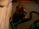 grace doing the hoovering
