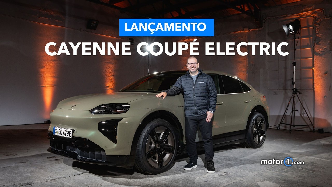 Porsche Cayenne Coupé Electric estreia com até 1.156 cv e redefine o SUV de luxo elétrico
