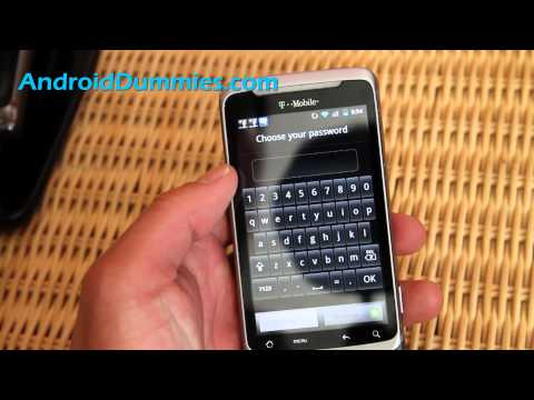 how to set up facebook on droid x