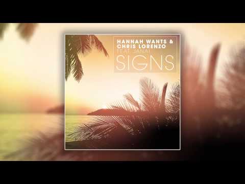 Hannah Wants & Chris Lorenzo feat. Janai - Signs (Cover Art)