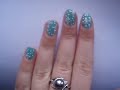 Christmas Nail Design - Snowflakes