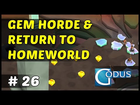 how to harvest gems on godus