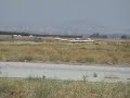 Crosswind full-slip glider landing