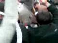 Burning Israel Flag in Germany Duisburg, Demo Gaza 17 01 2009 ISRAEL Flagge brennt.