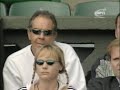 wimbledon 1997, the year anna kournikova reached the semi-finals at aged 16. anna faced iva majoli in the quarter finals and makes a rookie mistake. she quickly regains the point though. xd