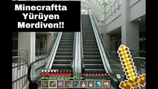 Yürüyen Merdiven Yapımı - Minecraft Sistemler 