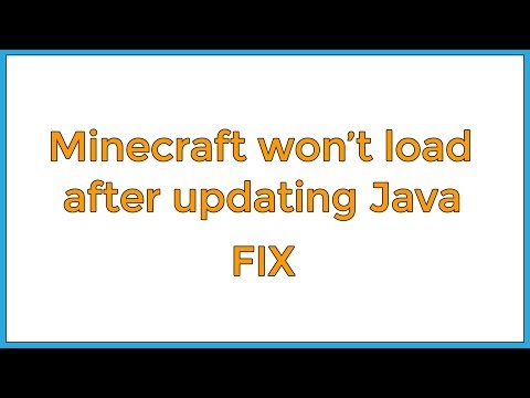 how to fix minecraft if it wont load