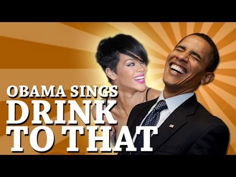 “Barack Obama” é pop e canta “Drink to That by Rihanna”