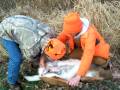 WORLD RECORD WHITETAIL DEAD DEER FIELD DRESSING 1:27